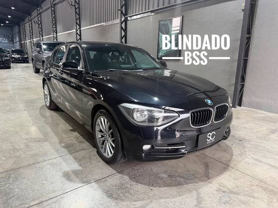BMW 118i 1.6 SPORT GP 16V TURBO GASOLINA 4P AUTOMÁTICO BMW 118i 1.6 SPORT GP 16V TURBO GASOLINA 4P AUTOMÁTICO